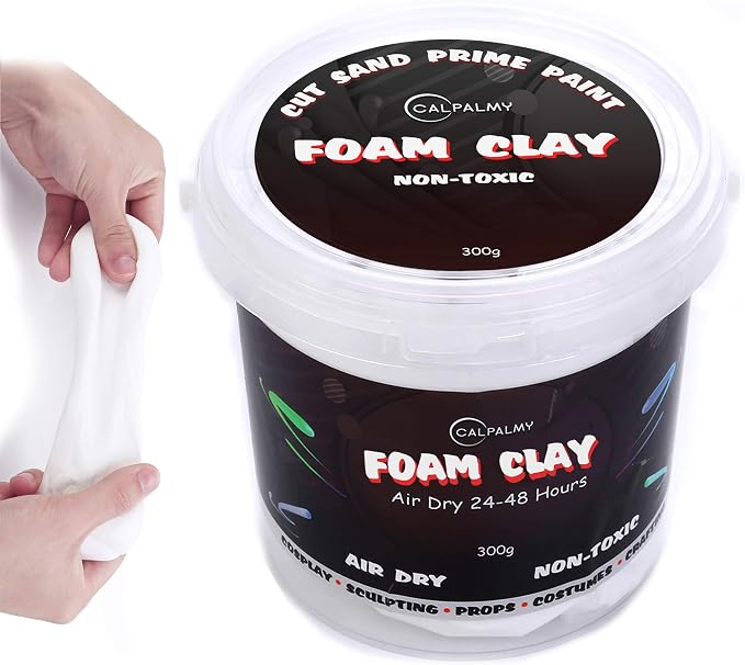 Moldable Cosplay Foam Clay – High Density and Hiqh Quality by CalPalmy