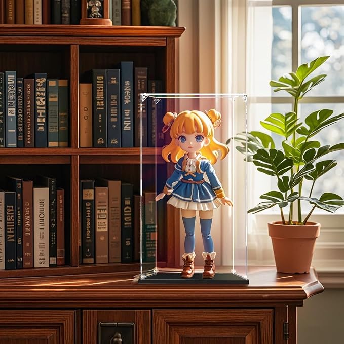 Clear Acrylic Display Case, Self-Assemble Showcase - Image 8