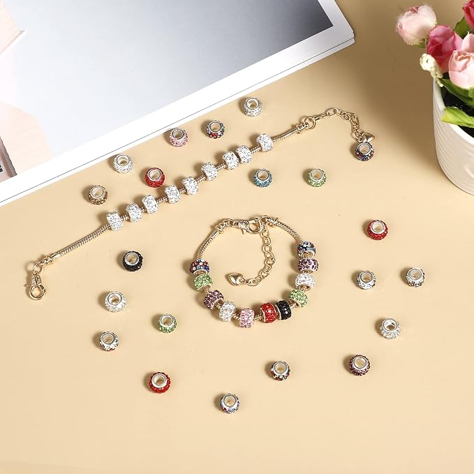 20 Pieces Snake Chain Charm Bracelet Chain - Image 3