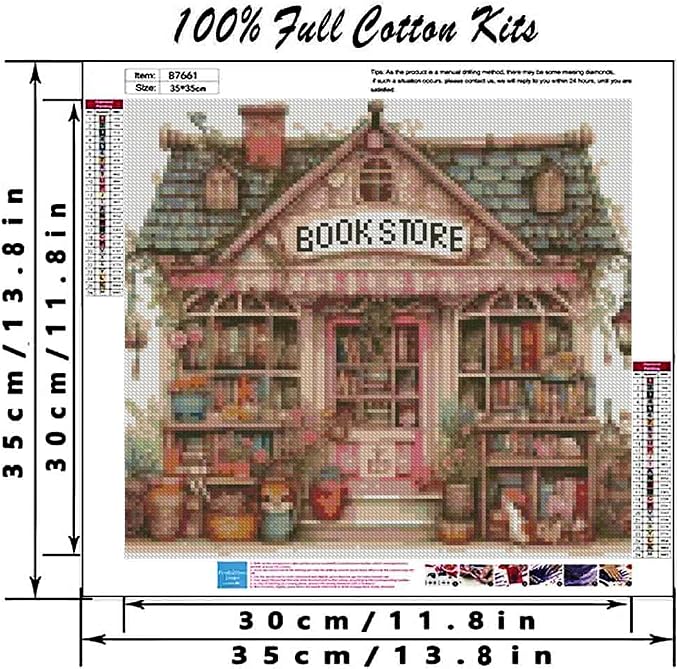 MYBISYMQQ Book Store Cross Stitch Kits - Image 2