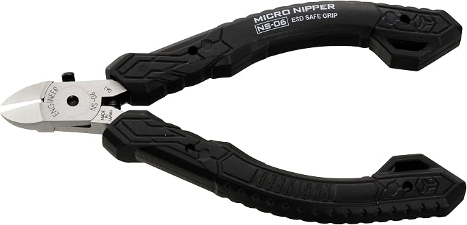ENGINEER NS-06 Precision Mini Side Cutter, Micro Nippers, ESD Safe - Image 2