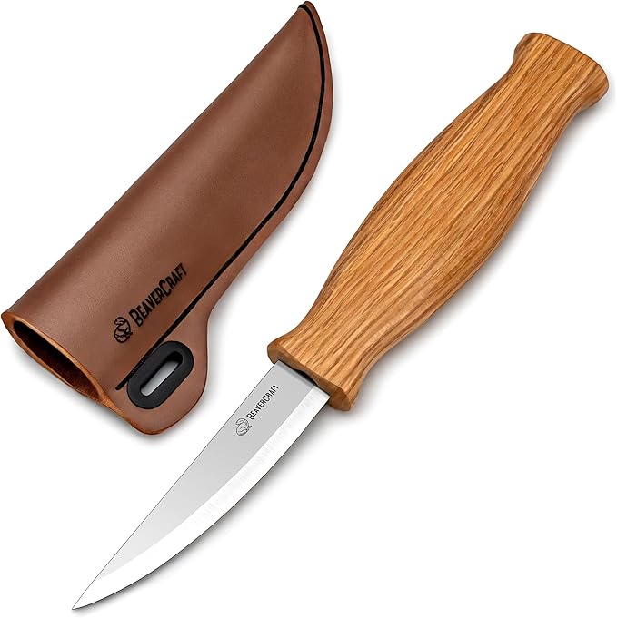 BeaverCraft Wood Carving Sloyd Knife C4s 3" by BeaverCraft