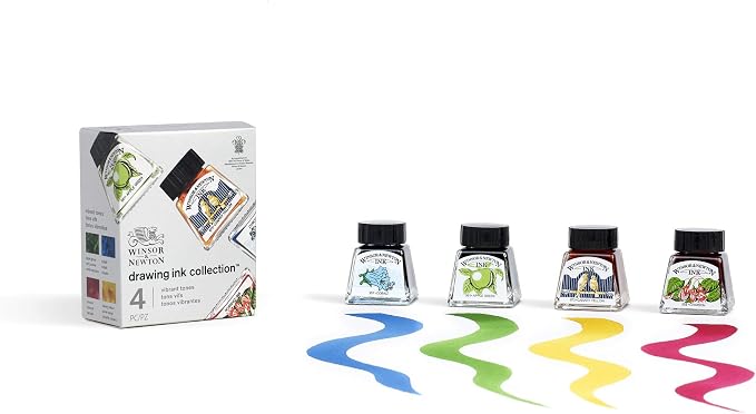 Winsor & Newton Brown Specialty Ink, 14ml Bottle - Image 4