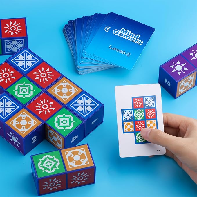 Puzzle Matching Games, Block Puzzle Games, Visual Recognition Matching Board - Image 4