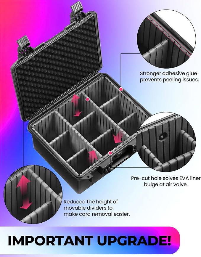 Card Cases for Sport Trading Graded Card Holder Hard Waterproof Storage Box | - Image 4