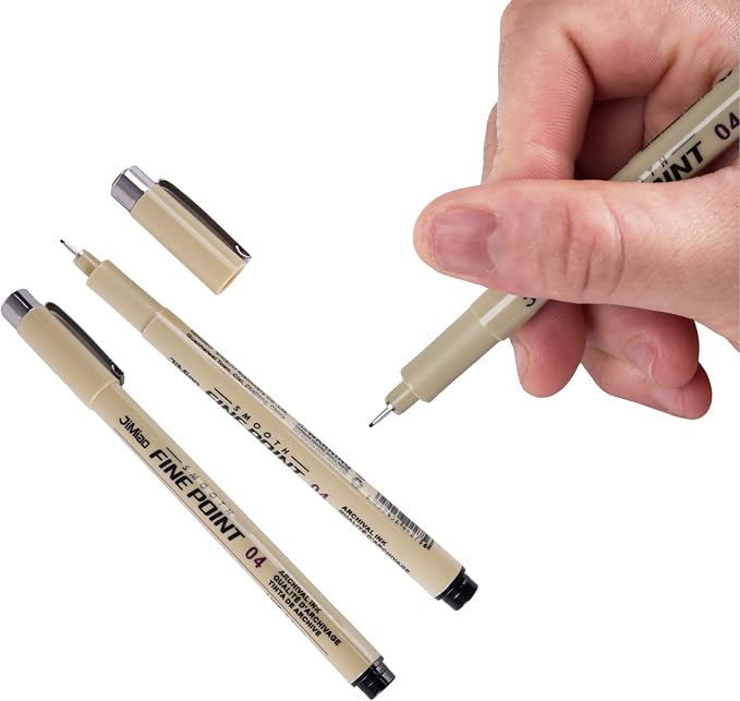 Original Tobios Fineliner Pen – Fine Tip Felt Pen - Image 2