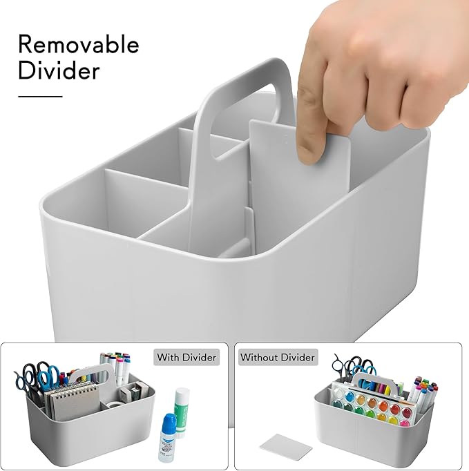 Tiawudi Multipurpose Caddy Organizer, Plastic Caddy - Image 4