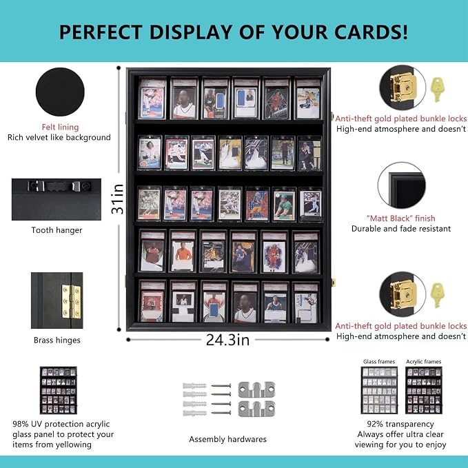 VERANI Baseball Card Display Case - Image 3