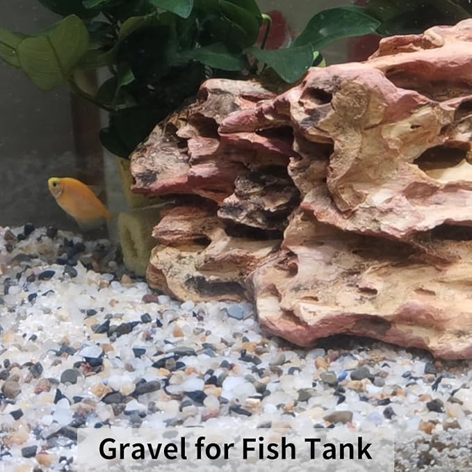 FANTIAN 10 lbs Colorful Pebbles Pea Gravel - Image 2