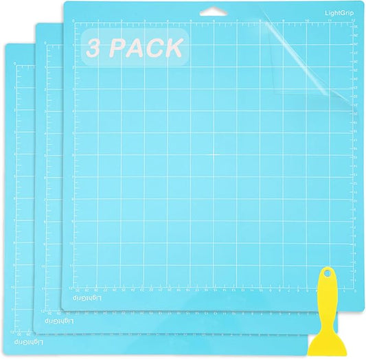 THANMAO LightGrip Cutting Mat 3 Pack, Replacement Accessories Card, Adhesive by THANMAO