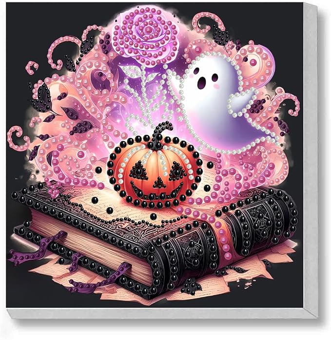 5D Ghost Pearl Painting Kits for Adults by DIYHomeDecor