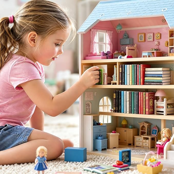 DIYDEC 200pcs Mini Books Miniatures Dollhouse Books - Image 7