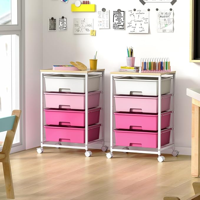 SYKIARIOL Utility-Rolling-Craft-Storage-Cart-Organizer - Image 9