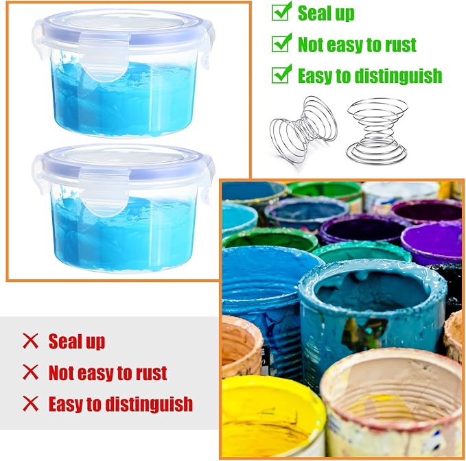Remerry 8 Sets Paint Container - Image 5