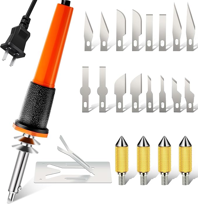 Honoson 22 Pieces Electric Hot Knife Cutter Tool Include Heated Knife Plastic by Honoson