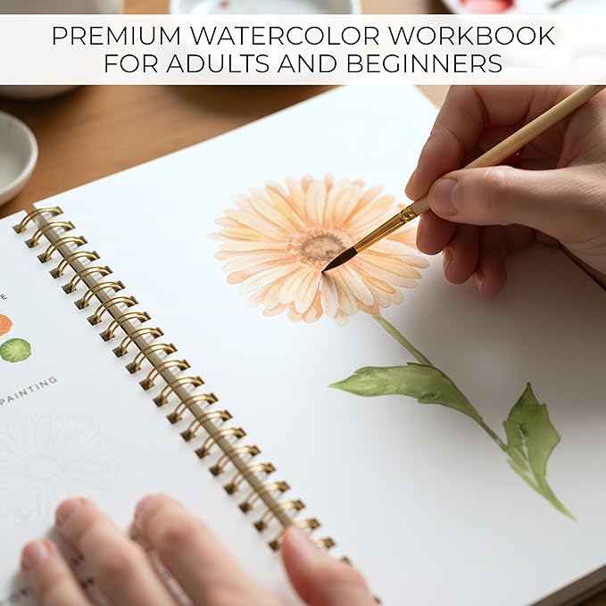 Beautiful Watercolor Workbook for Beginners - Image 2