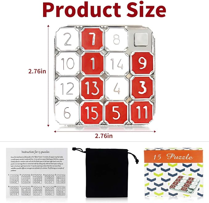 Number Puzzle, Slide Puzzle, 15 Number Puzzle Slide Game, Number Puzzle - Image 2