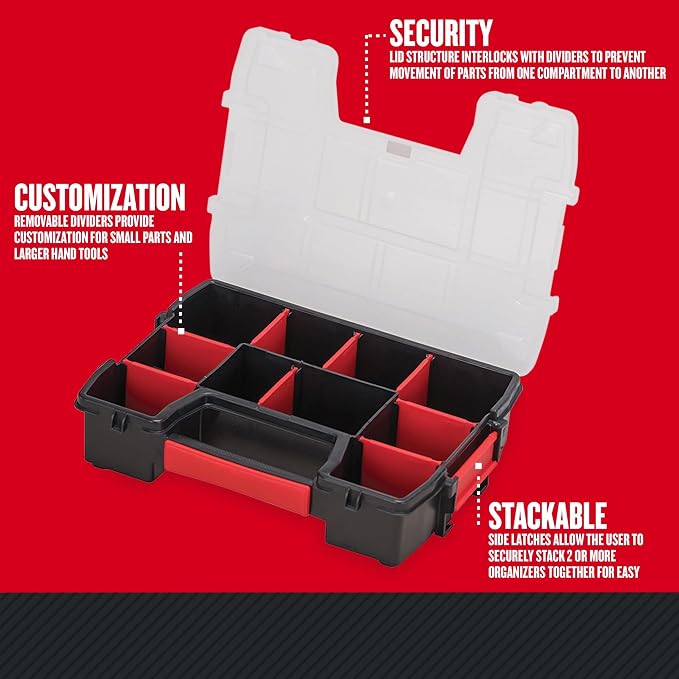 CRAFTSMAN Small Storage Organizer, 10 Compartment - Image 5