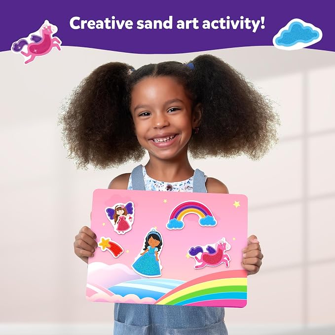 Skillmatics Sand Art – Mess-Controlled Unicorn & Princess Craft Activity | DIY - Image 2