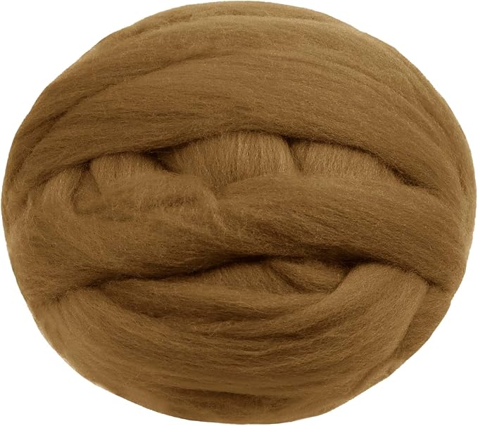 JeogYong Needle Felting Wool, 17.64oz Wool Roving Chunky Wool Yarn, Wet Felting by JeogYong
