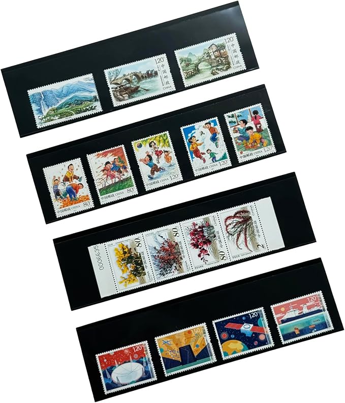 Philatelic Display Black Card Stamp Cover Stamp Collection Stamp Storage - Image 4