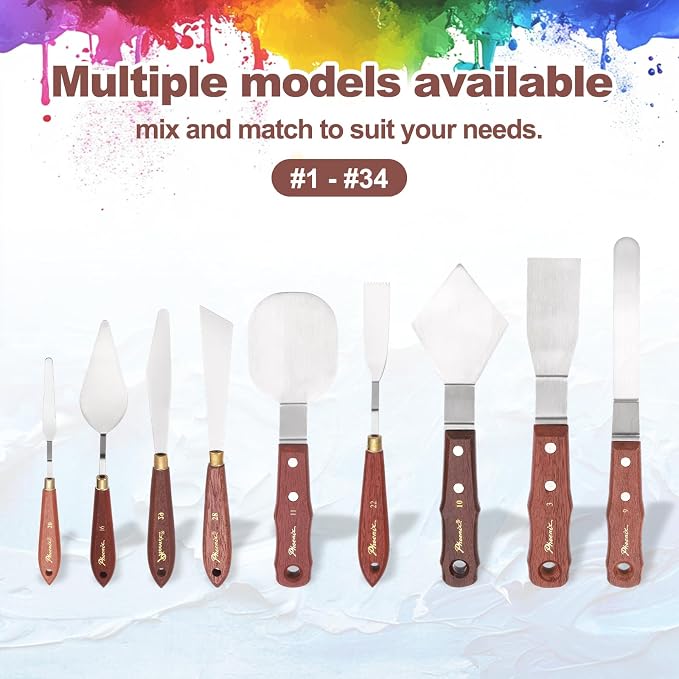 MECCANIXITY Pack of 2 Palette Knife No.20, 7.5" Long - Image 5