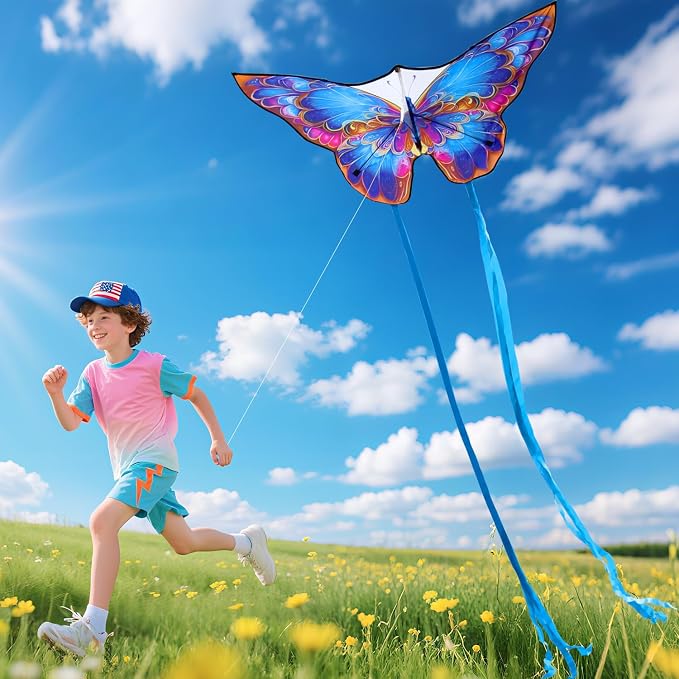 HONBO Butterfly Kites for Kids & Adults, Each Kite - Image 3