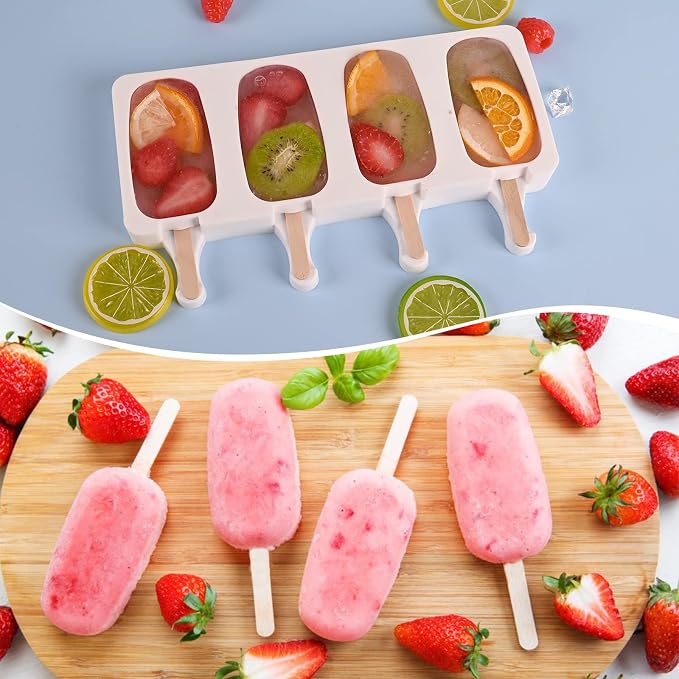 WMKGG Popsicle Silicone Molds Set, Ice Pop, Cakesicles - Image 6