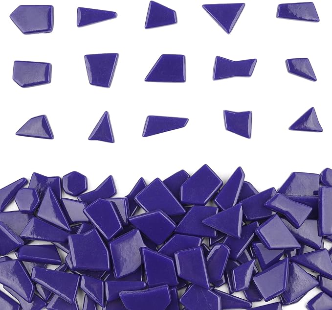 Youway Style Blue Glass Mosaic Tiles by YouwayStyle
