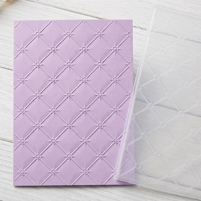 Tufted 3D Embossing Folder for Card Making, Paper Crafting, DIY Crafts and - Image 7