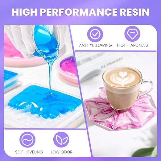 LET'S RESIN 34oz Crystal Clear Epoxy Resin, Casting Resin - Image 5
