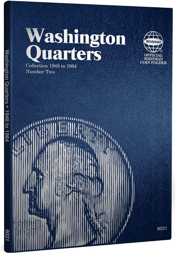 Whitman US Washington Quarter Coin Folder Volume 2 1948 – 1964 #9031 by Unknown