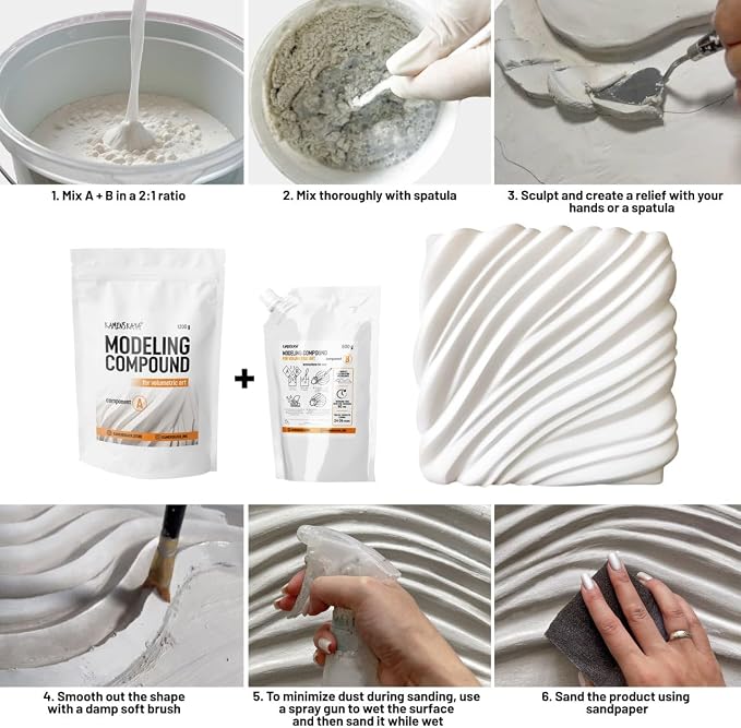KAMENSKAYA Modeling Compound for Volumetric Paintings, and Restorative - Image 3