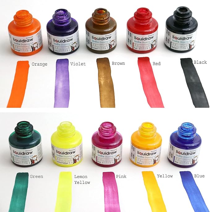 Liquidraw Waterproof Colored Drawing Ink - Image 2