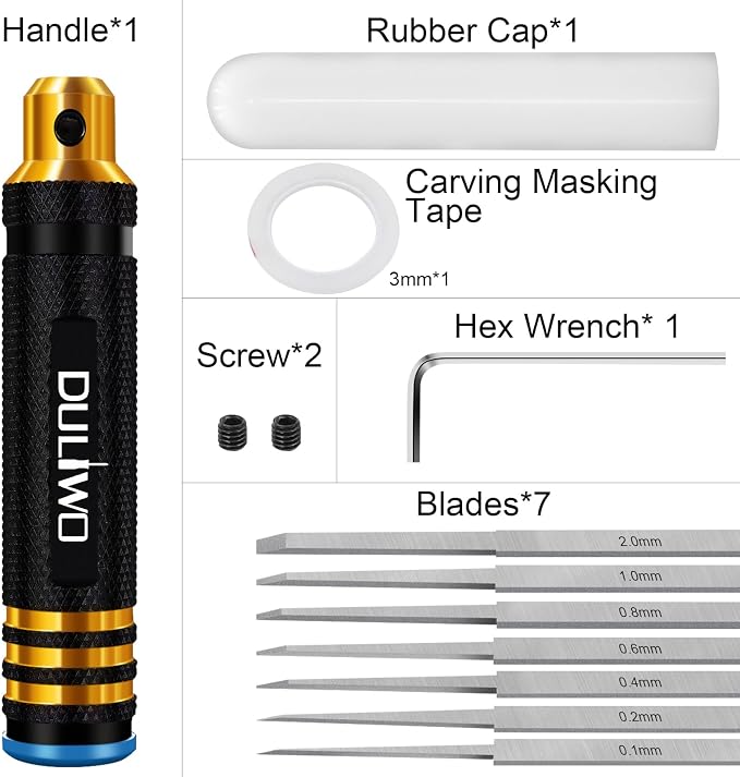 Prime Model Scriber Gundam Resin Carved Scribe Line Hobby Cutting Tool Chisel - Image 9
