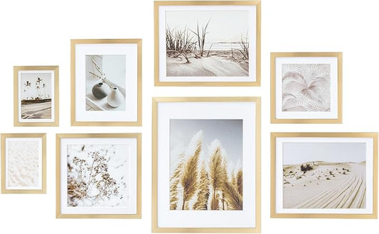 ArtbyHannah Gallery Wall Frame Set, 8 Pack Picture Frames Collage Wall Decor by ArtbyHannah