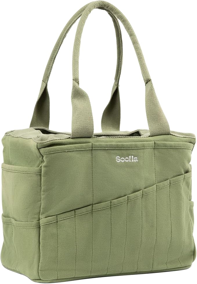 Soolla Studio Bag: Art Supply Storage Organizer & Pottery Tool Bag, Washable - Image 4