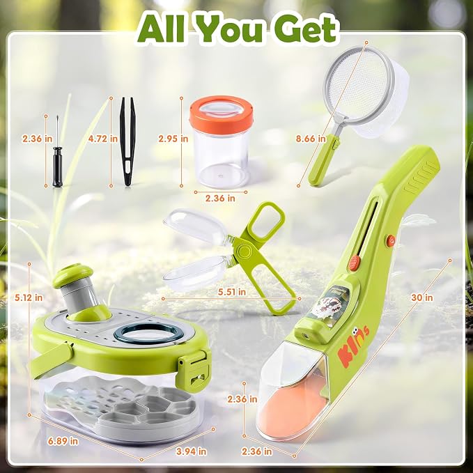 Bug Catcher Kit for Kids with Light and Insect Habitat - Image 7