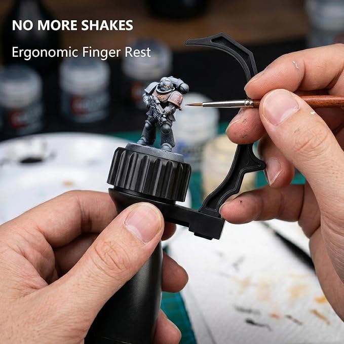 Miniature Painting Handle with Stabiliser Bar & Magnetic Base - Image 3