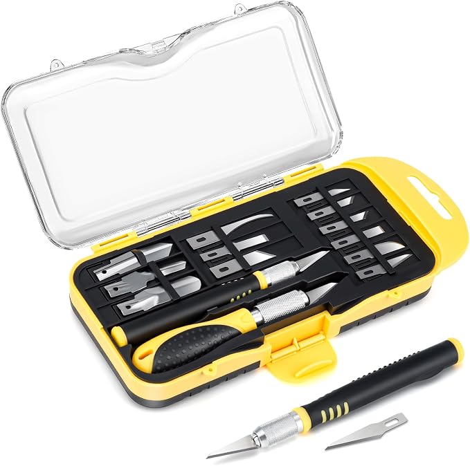 Exacto Knife Set, Precision Craft Hobby Knife Kit, by Sepnakgee