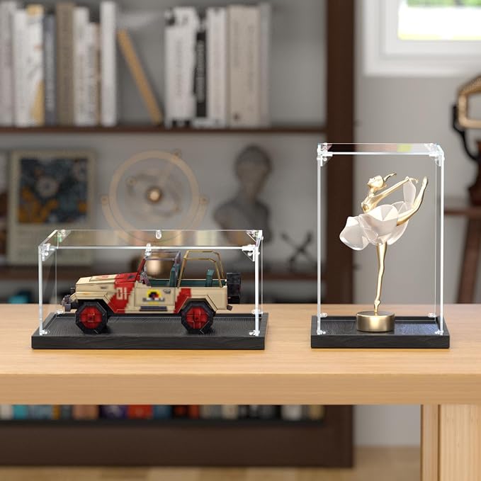 JUJOMAT Acrylic Display Case for Collectibles Clear Acrylic Display Box for - Image 8