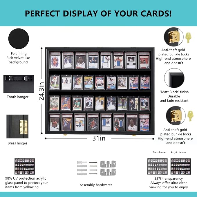 VERANI Baseball Card Display Case - Image 3
