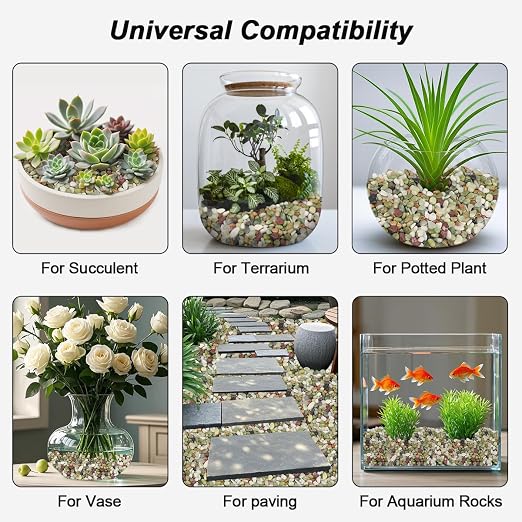 Decorative Ornamental Pebbles, Landscaping Pebbles, River Rocks, Garden - Image 6