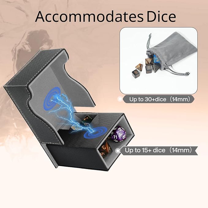 Dice Tower and Tray, Foldable Portable Dice Rolling Tower, Dice Roller Accessory - Image 3