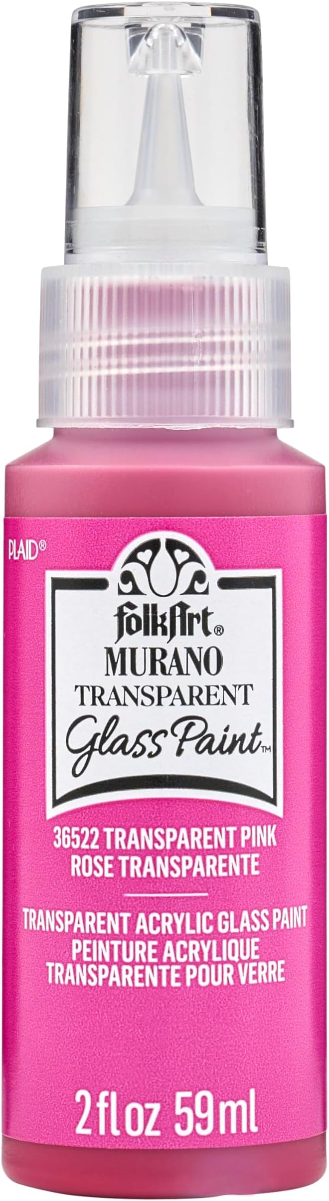 FolkArt Murano Transparent Acrylic Glass Paint, 2 fl oz by FolkArt