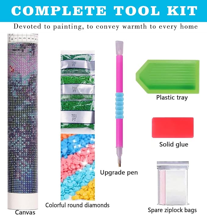 Square Drills Diamond Painting Kits - Image 5