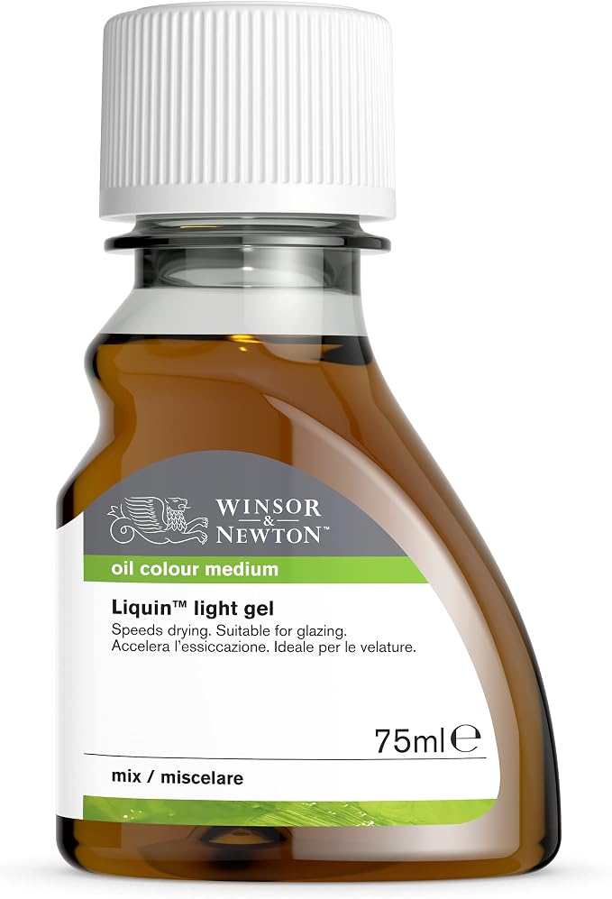 Winsor & Newton Liquin Light Gel Medium, 75ml Bottle - Image 9