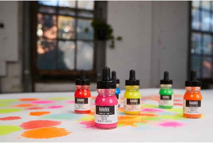 Liquitex Professional Acrylic Ink, 1-oz Jar, Rubine Red - Image 6