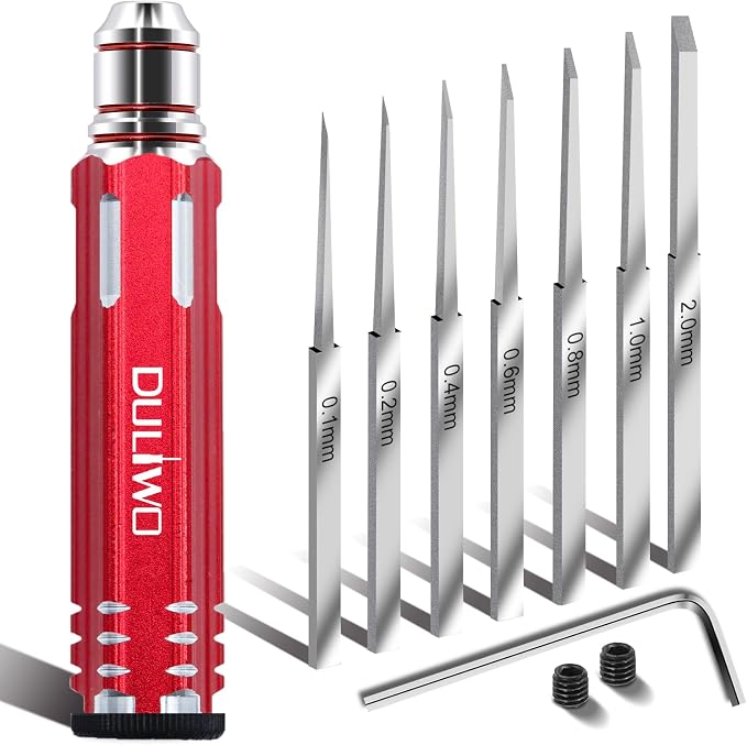 Prime Model Scriber Gundam Resin Carved Scribe Line Hobby Cutting Tool Chisel by DULIWO