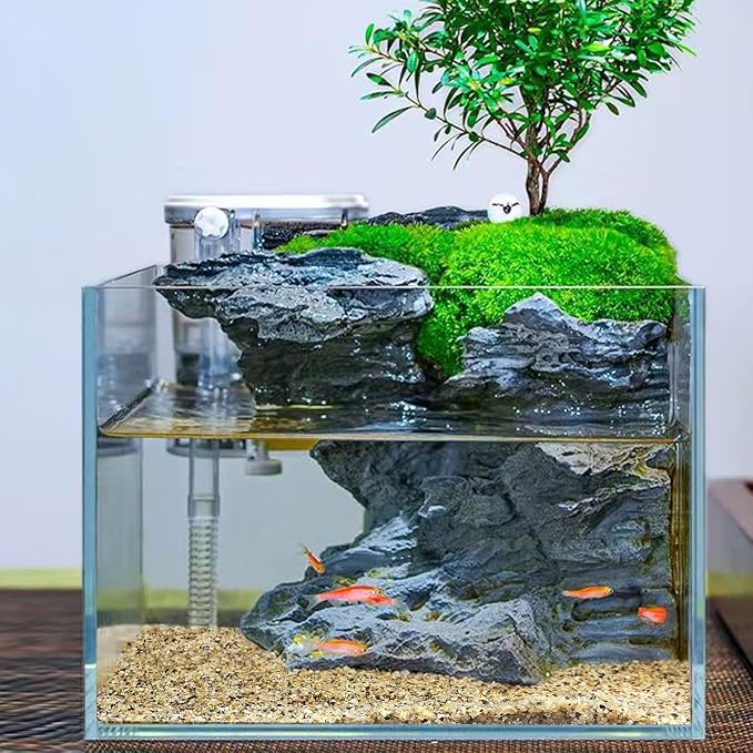 YISZM 5lbs Aquarium Gravel, 1/16" Natural River Rocks Succulent Cactus Pea - Image 7
